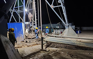 双马冻结工程造孔施工顺利完工